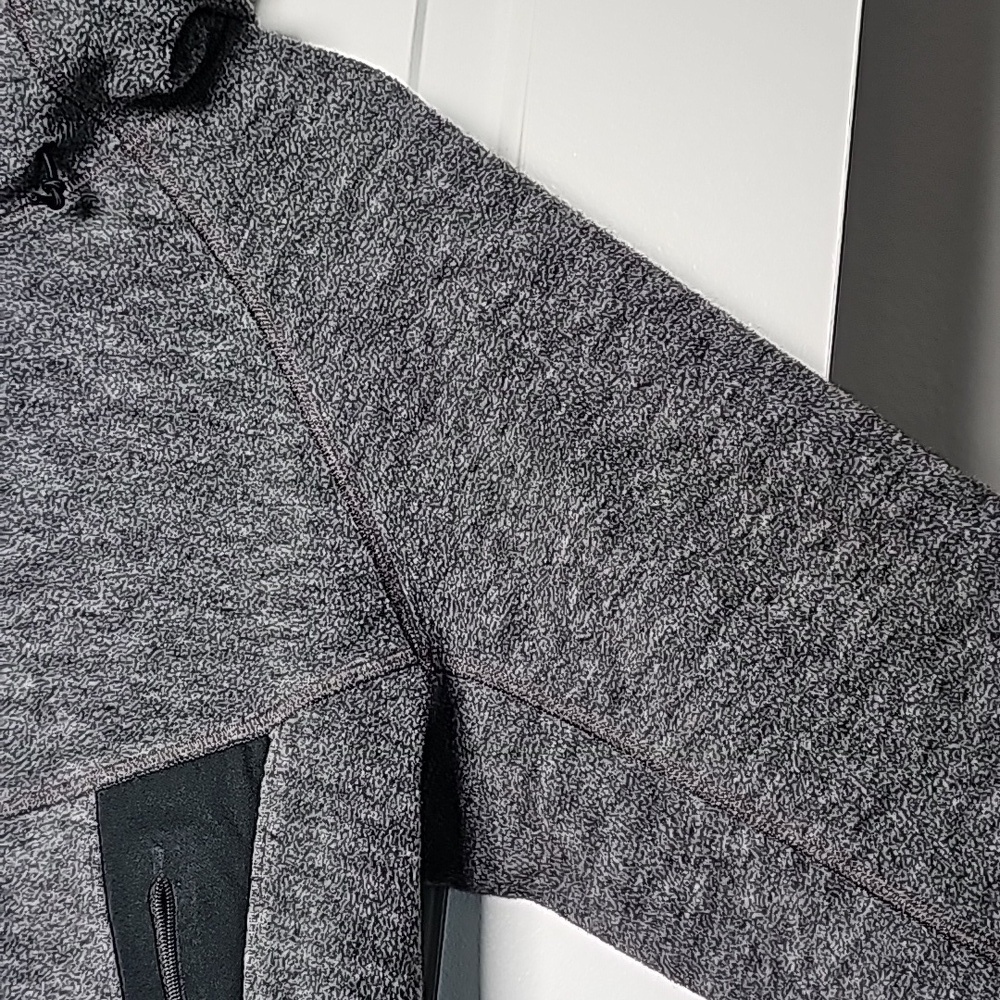 REI XS/S fleece zip up, charcoal grey/black - Picture 9 of 16